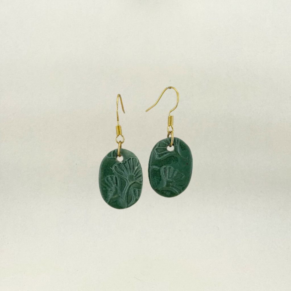 orecchini ginkgo